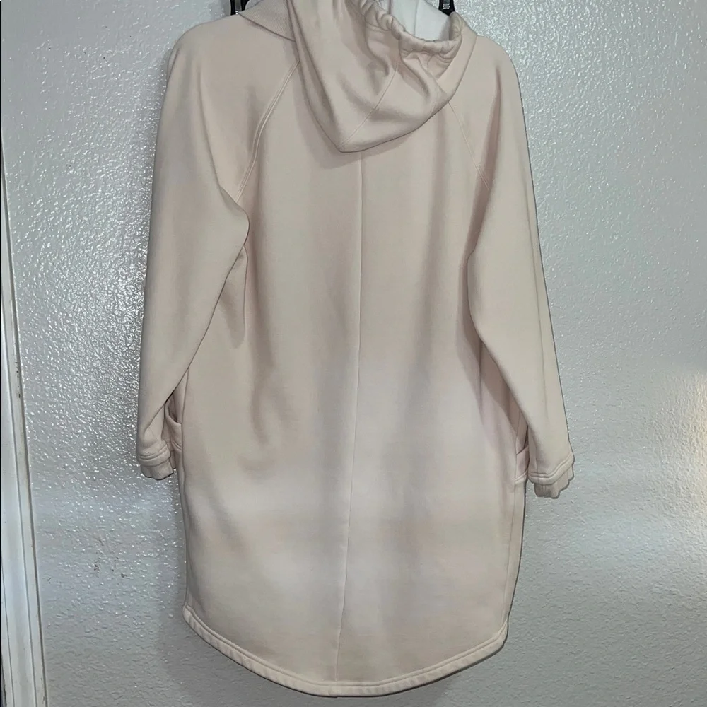 Fabletics Cream Hooded Cardigan - Picture 6 of 8